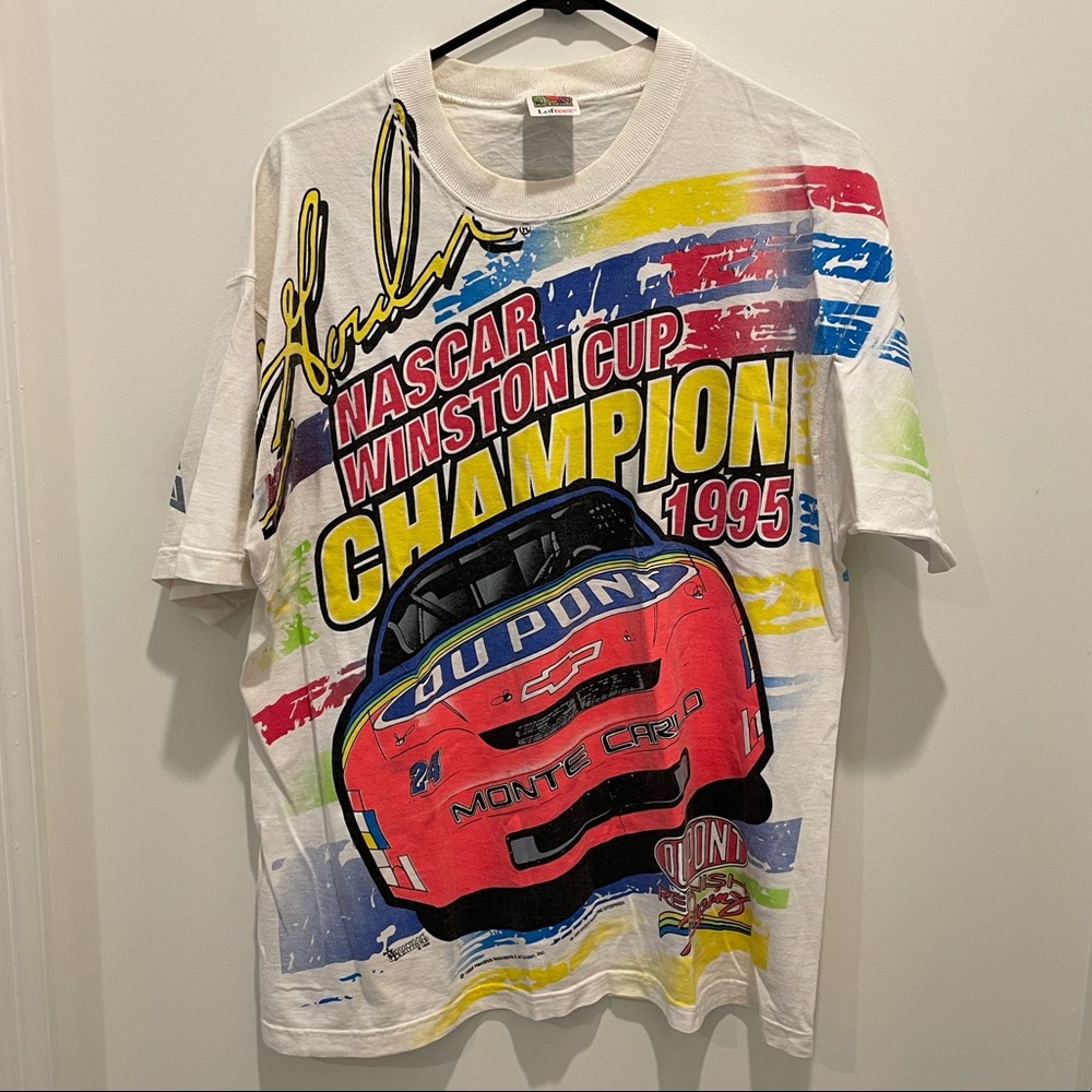 Jeff Gordon Nascar Winston Cup Champion 1995 tee